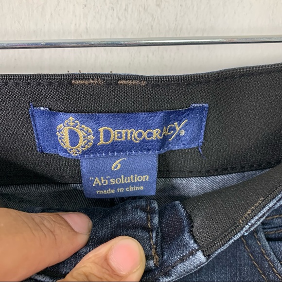 Democracy AB Solution Blue Denim Skinny Jeans Size 6. - Picture 7 of 9